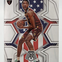 Evan Mobley 2021 2022 Panini Mosaic National Pride Series Mint Rookie Card #258