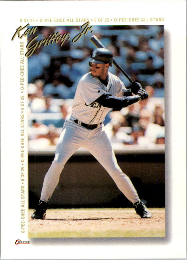 Ken Griffey 1994 O-Pee-Chee All-Star Redemptions Series Mint Card #8