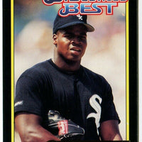 Frank Thomas 1992 Topps McDonald's Baseball's Best Series Mint Card #25