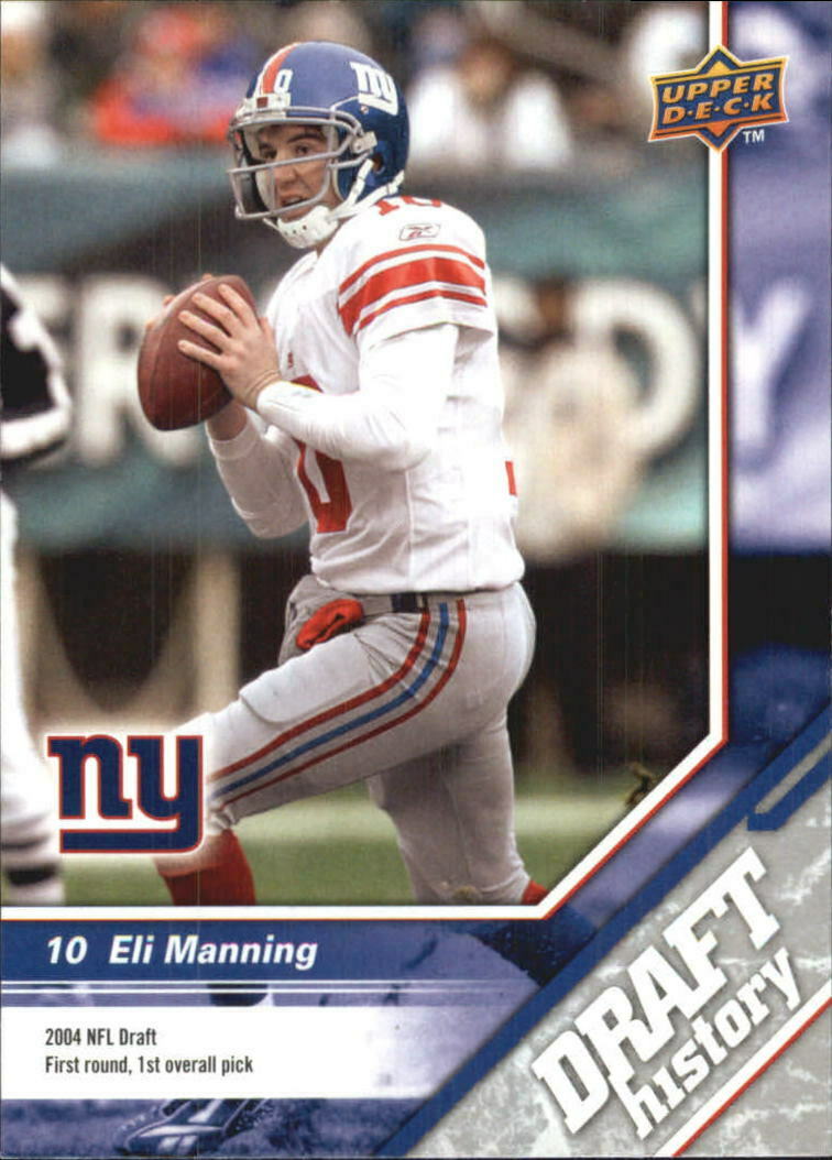 Eli Manning 2009 Upper Deck Draft Edition Series Mint Card #155
