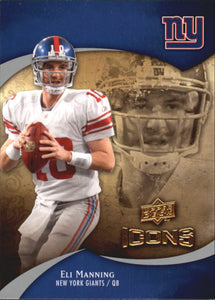 Eli Manning 2009 Upper Deck Icons Series Mint Card #6