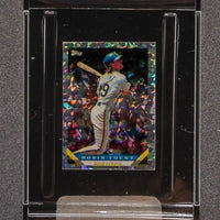 Robin Yount 1993 Topps Micro Prism Series Mint Mini Card #1