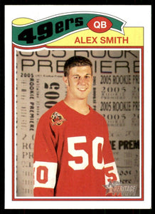 Alex Smith 2005 Topps Heritage Variation Series Mint Rookie Card #55