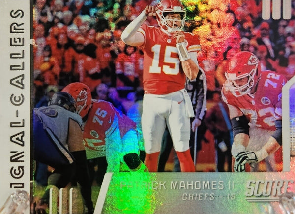 Patrick Mahomes II 2019 Panini Score Fantasy Stars Series Mint 3rd Yea