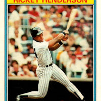 Rickey Henderson 1987 Topps Kay-Bee Superstars of Baseball Series Mint Card #16