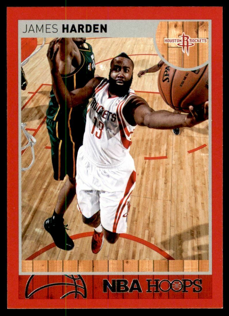 James Harden 2013 2014 Hoops Red Series Mint Card #94