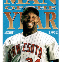 Kirby Puckett 1993 Score Man of the Year Series Mint Card #550