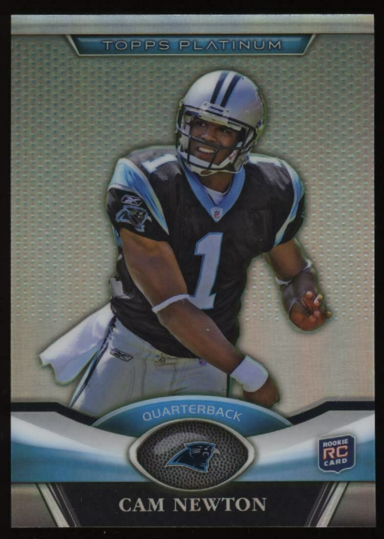 Cam Newton 2011 Topps Platinum Series Mint Rookie Card #1