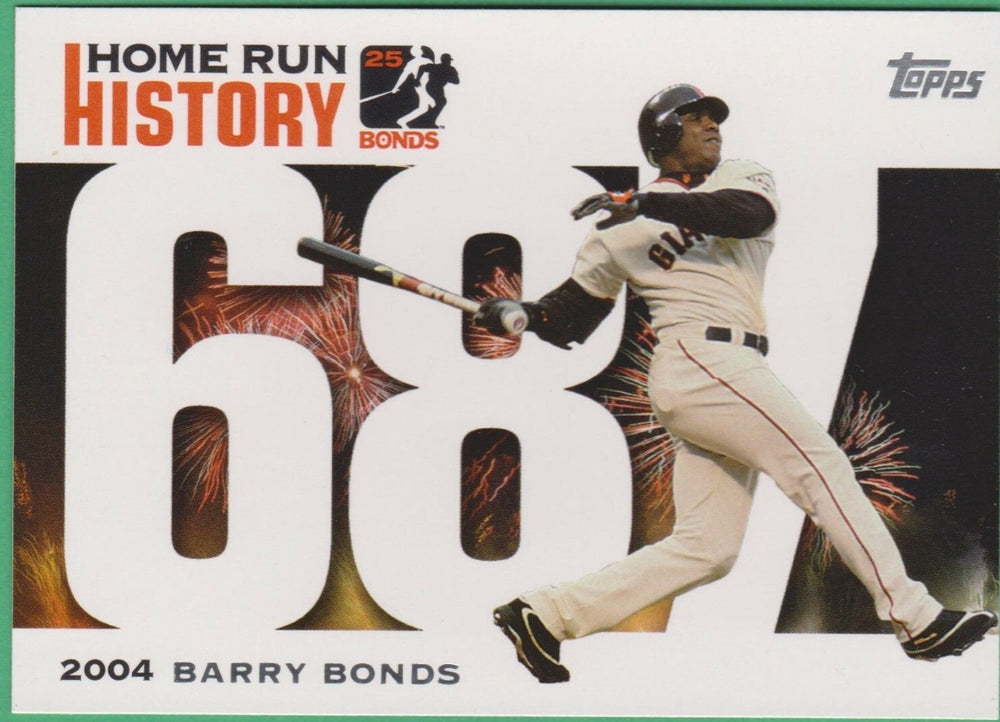 Barry Bonds 2006 Topps Home Run History Series Mint Card #BB-687