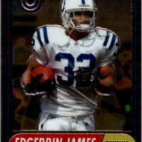 Edgerrin James 2005 Topps Chrome Throwbacks Series Mint Card #TB13