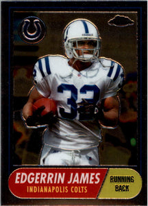 Edgerrin James 2005 Topps Chrome Throwbacks Series Mint Card #TB13