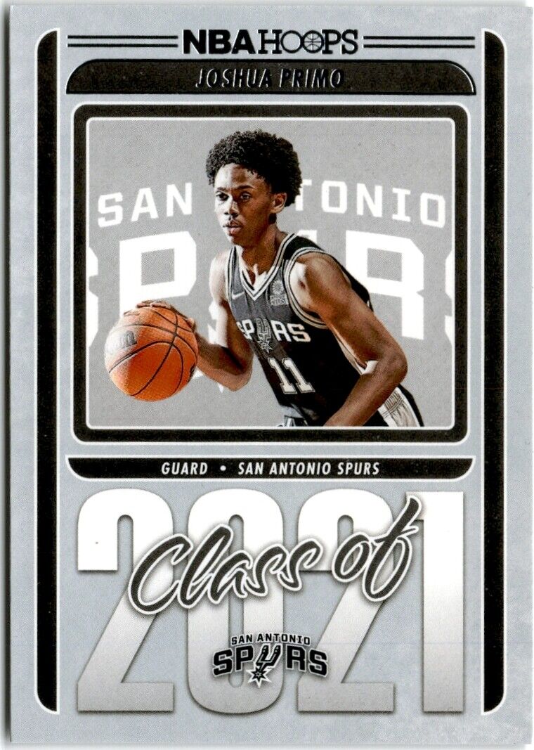 Joshua Primo 2021 2022 Panini NBA Hoops Class of 2021 Series Mint Card #19