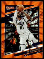 Mike Conley 2021 2022 Panini Donruss Orange Lazer Series Mint Card #148
