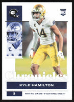 Kyle Hamilton 2022 Panini Chronicles Draft Picks Mint Rookie Card #4
