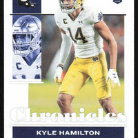 Kyle Hamilton 2022 Panini Chronicles Draft Picks Mint Rookie Card #4