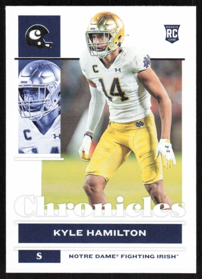 Kyle Hamilton 2022 Panini Chronicles Draft Picks Mint Rookie Card #4