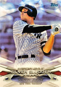 Aaron Judge 2018 Topps Silver Slugger Award Series Mint Card #MLBA-42