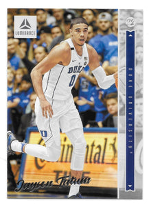 Jayson Tatum 2022 2023 Panini Chronicles Draft Picks Luminance Mint Card #49