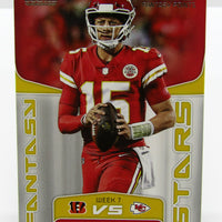 Patrick Mahomes II 2019 Panini Score Fantasy Stars Series Mint 3rd Year Insert Card #FS-1