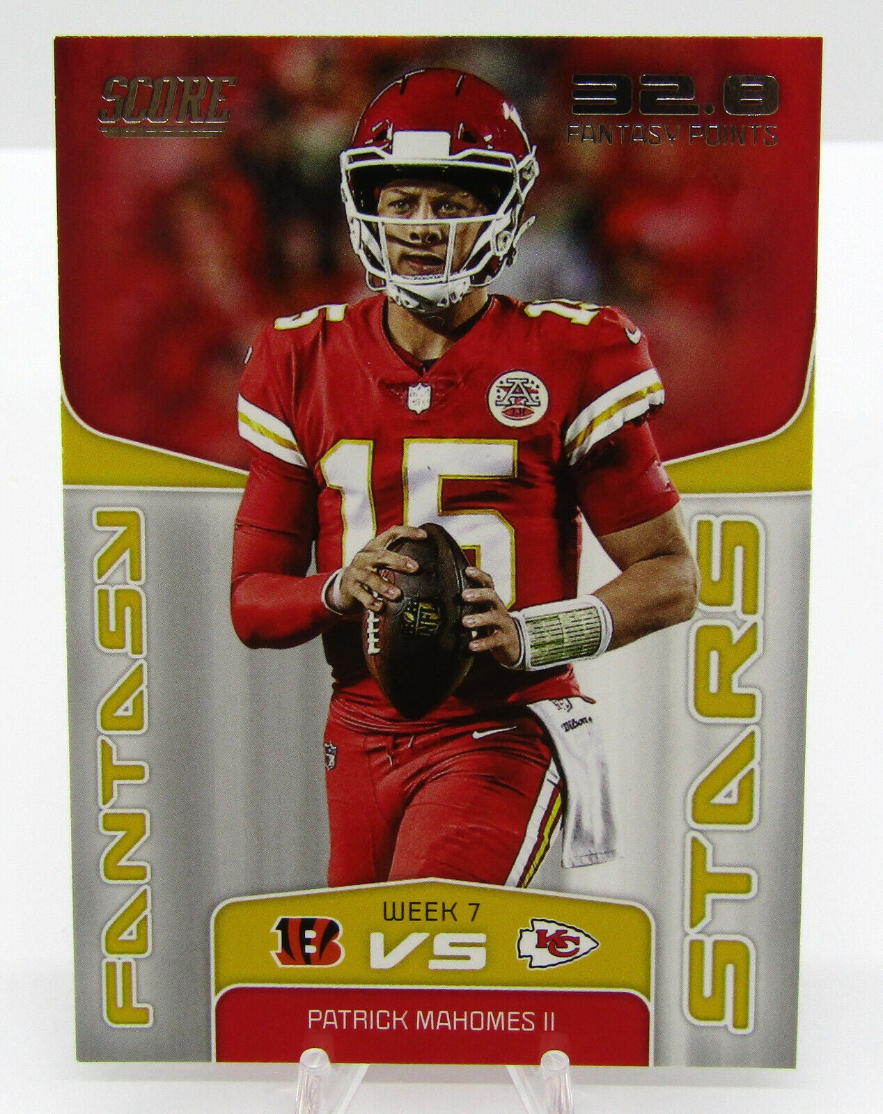 Patrick Mahomes II 2019 Panini Score Fantasy Stars Series Mint 3rd Yea