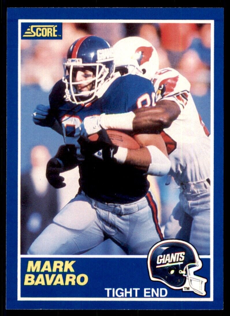 Mark Bavaro 1989 Score Series Mint Card #52