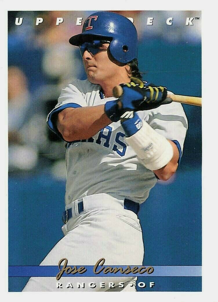 Jose Canseco 1993 Upper Deck Series Mint Card #365