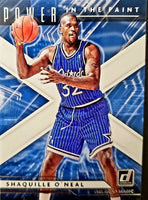 Shaquille O'Neal 2021 2022 Panini Donruss Power In The Paint Series Mint Card #9
