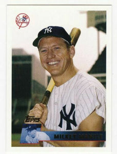 Mickey Mantle 2006 Topps Mantle Collection Series Mint Card #MM1996