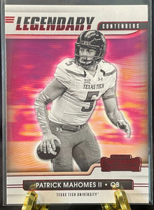 Patrick Mahomes II 2021 Panini Contenders Draft Picks Legendary Contenders RED Series Mint Card #2