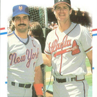 Keith Hernandez and Dale Murphy 1988 Fleer All-Stars Glossy Series Card #639