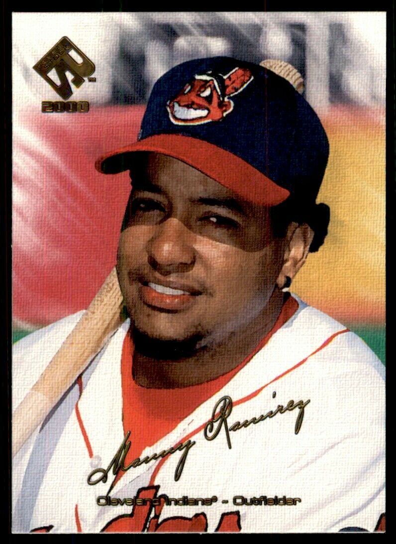 Manny Ramirez 2000 Pacific Private Stock Series Mint Card #40