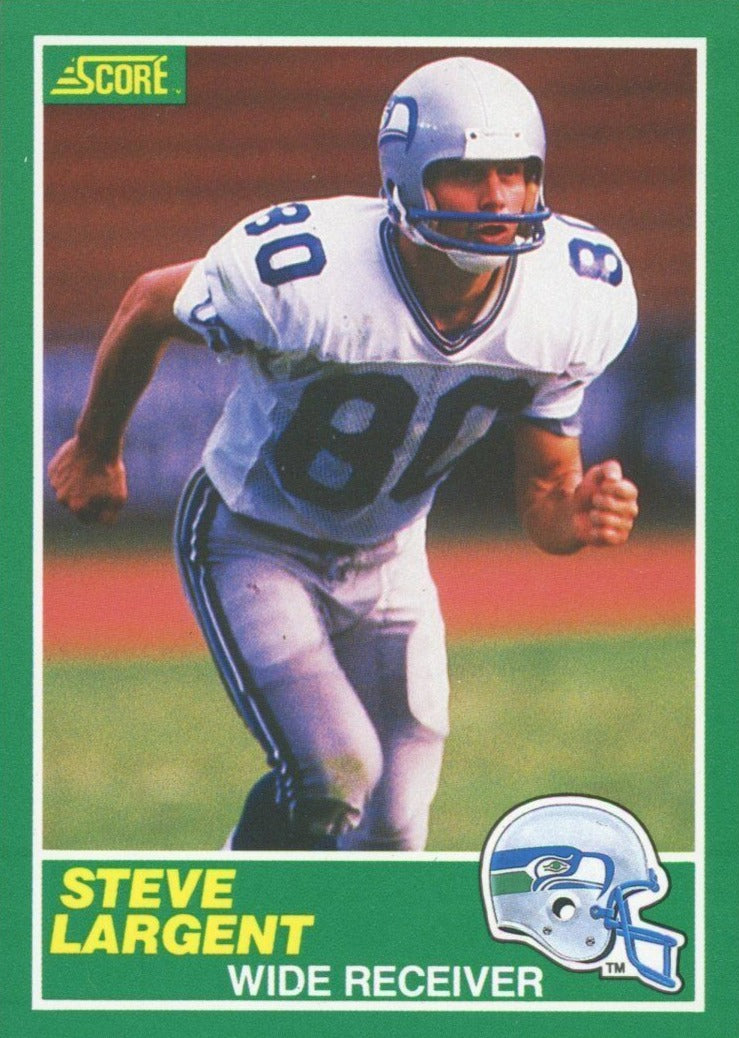 Steve Largent 1989 Score Series Mint Card #225