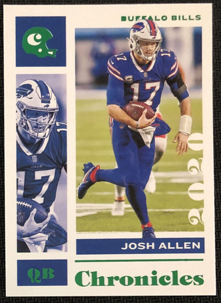 2022 Panini Contenders Game Day Ticket Emerald #19 Josh Allen NM-MT Buffalo  Bills Football Trading Card