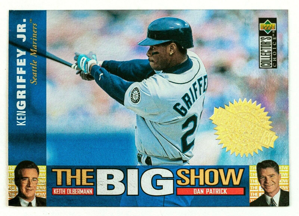 Ken Griffey 1997 UD Collector's Choice The Big Show World Headquarters Series Mint Card #43