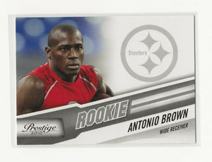 Antonio Brown 2010 Panini Prestige Series Mint ROOKIE Card #207