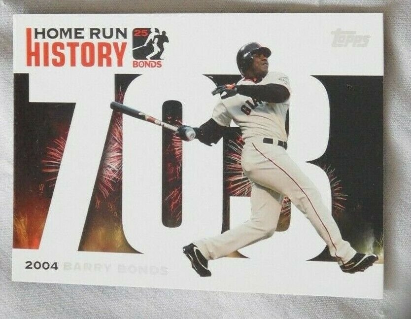 Barry Bonds 2006 Topps Home Run History Series Mint Card #BB-703