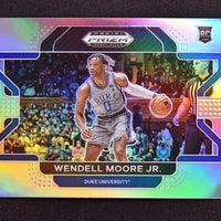 Wendell Moore Jr 2022 2023 Panini Prizm Draft Picks Variation Series Mint Rookie Card #76