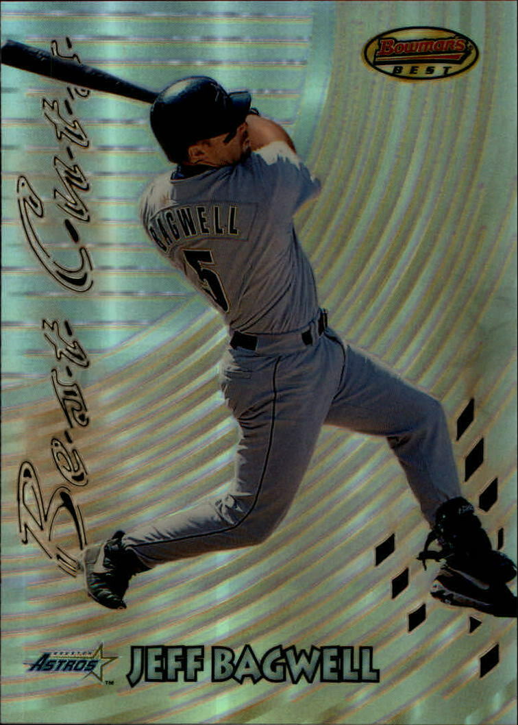 Jeff Bagwell 1997 Bowman's Best Best Cuts REFRACTOR Series Mint Card #BC7