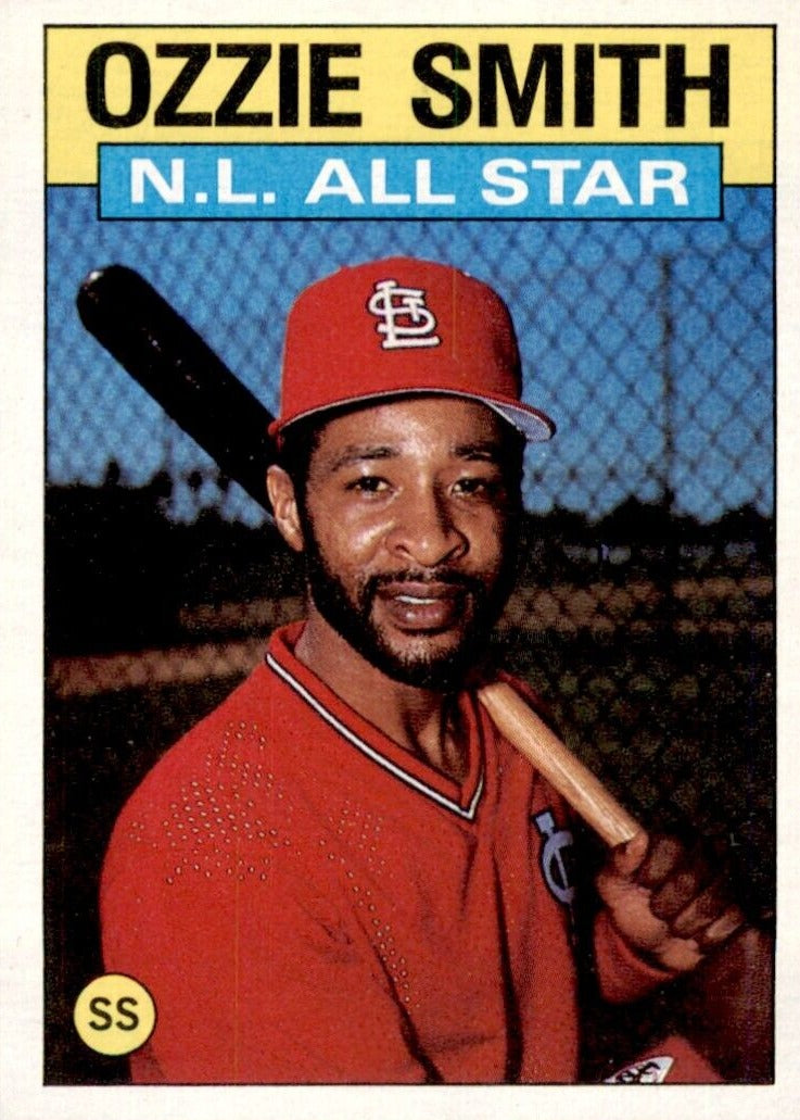 Ozzie Smith 1986 Topps All-Star Series Mint Card #704