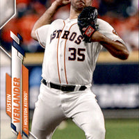 Justin Verlander 2020 Topps Limited Edition Card #AL-8 Found Exclusively in the All-Star Team Set