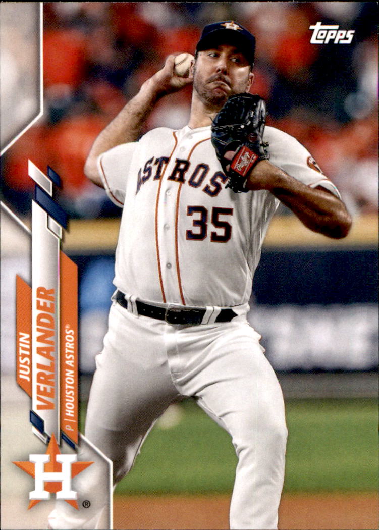 Justin Verlander 2020 Topps Limited Edition Card #AL-8 Found Exclusively in the All-Star Team Set