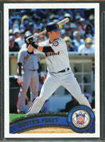 Buster Posey 2011 Topps 2010 NL Rookie of the Year Series Mint Card #282
