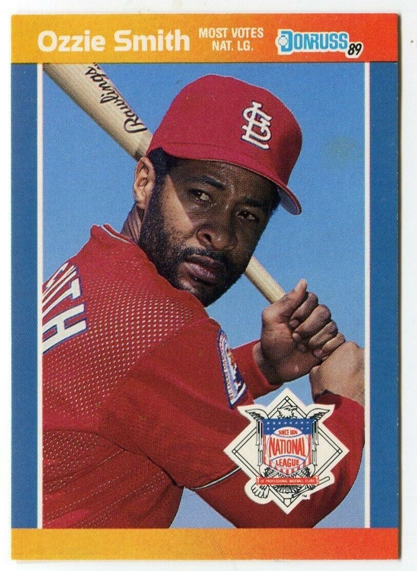 Ozzie Smith 1989 Donruss All-Stars Series Mint Card #62