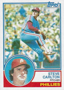 Steve Carlton 1983 Topps Series Mint Card #70