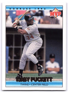 Kirby Puckett 1992 Donruss McDonald's Canada MVP Series Mint Card #21