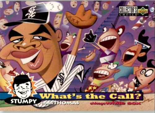 Frank Thomas 1995 Upper Deck Collector’s Choice What’s The Call? Series Mint Card #89