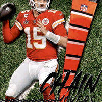 Patrick Mahomes II 2021 Panini Contenders Chain Movers Series Mint Insert Card #CM-PMA