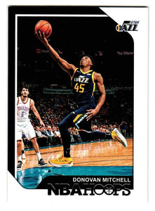 Donovan Mitchell 2018 2019 Hoops Series Mint 2nd Year Card #90