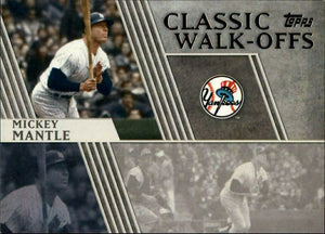 Mickey Mantle 2012 Topps Classic Walk-Offs Series Mint Card #CW7