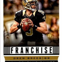 Drew Brees 2013 Score Franchise Series Mint Card #286